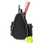 Docami Tennis Bag for Women Men, Tennis Racket Bags Backpack Lightweight Water Resistant Sling Crossbody Gym Backpacks for Tennis Racquet, Pickleball Paddles, Badminton, Pickleball Gear & Accessories