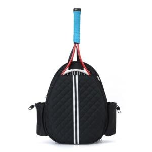 KUANG! Tennis Bag for Women Men Quilted Tennis Crossbody Backpack Tennis Racket Bag Suitable for Pickleball Tennis Badminton