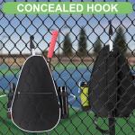 Docami Tennis Bag for Women Men, Tennis Racket Bags Backpack Lightweight Water Resistant Sling Crossbody Gym Backpacks for Tennis Racquet, Pickleball Paddles, Badminton, Pickleball Gear & Accessories