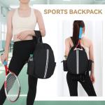 KUANG! Tennis Bag for Women Men Quilted Tennis Crossbody Backpack Tennis Racket Bag Suitable for Pickleball Tennis Badminton