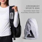 JOOLA Everyday Sling Bag - Lightweight Pickleball Backpack holds 2 Paddles - Crossbody Sports Bag with Water Bottle Pocket & Hideaway Carabiner - Court Ready, Travel Friendly