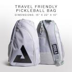JOOLA Everyday Sling Bag - Lightweight Pickleball Backpack holds 2 Paddles - Crossbody Sports Bag with Water Bottle Pocket & Hideaway Carabiner - Court Ready, Travel Friendly