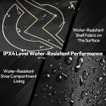 A11N SPORTS Tournament Pickleball Backpack, Large Capacity Pickleball Bag Holds 4+ Paddles & Accessories - Separate Shoes Compartment, with Fence Hook, ID Tag