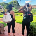 AYRES OUTDOOR Tennis Bag for Women, Designer Tennis Racket BackPack, Women Tennis Bag, Woman Pickleball BackPack, Tennis Bags 2 Rackets (Black)