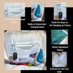 AYRES OUTDOOR Tennis Bag for Women, Designer Tennis Racket BackPack, Women Tennis Bag, Woman Pickleball BackPack, Tennis Bags 2 Rackets (Black)