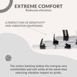 Palbea Pickleball OverGrip Tape - Pack of 6 - Extra Tacky White Pickleball Grip Tape - High Sweat Absorption & Non-Slip Soft Touch. Accessories Designed to Enhance Your Pickleball Paddle Grip Tape.