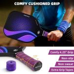 Pickleball-Paddles-Set of 4 or 2 Rackets by JoncAye, USAPA Approved Pickle-Ball Equipment with Balls, Bag, Accessories, Fiberglass Graphite Pickleball Racquet Set for Men, Women