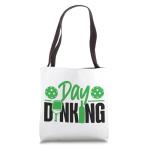 Pickleball Pun Wine Day Dinking Tote Bag