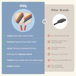 Dinkly Pickleball Paddles Set of 2, USAPA Approved Graphite/Fiberglass Pickleballs Racket, 2 Rackets, 4 Balls and 1 PU Leather Carry Bag, Pickle Ball Set for Men Women, Retro Twill