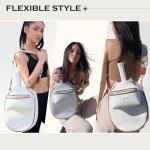 LITMON Pickleball Gifts for Women – Paddle Bag, Leather Crossbody with Adjustable Strap & Fence Hook – Stylish Everyday Design