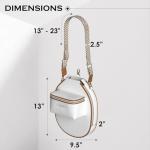LITMON Pickleball Gifts for Women – Paddle Bag, Leather Crossbody with Adjustable Strap & Fence Hook – Stylish Everyday Design