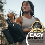 IZARI Designer Pickleball Bags for Women with Fence Hook | Original Quilted Pattern Pickle Ball Tote, Small Pickleballs Paddle Bag