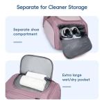 KAVIGOR Pickleball Bag, Large Pickleball Backpack Holds 4 to 6 Paddles, Shoes Compartment & Wet/Dry Pocket (9 Pockets), Charge Port