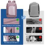 KAVIGOR Pickleball Bag, Large Pickleball Backpack Holds 4 to 6 Paddles, Shoes Compartment & Wet/Dry Pocket (9 Pockets), Charge Port