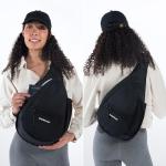 Sherpani Esprit, Sling Backpack, 10L Travel Bag, Shoulder Sling Purse, Crossbody Backpack, Unisex Travel Gifts, Pickleball Bag, RFID Protection, Fits 10 Inch Tablet (Raven)