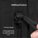 Sherpani Esprit, Sling Backpack, 10L Travel Bag, Shoulder Sling Purse, Crossbody Backpack, Unisex Travel Gifts, Pickleball Bag, RFID Protection, Fits 10 Inch Tablet (Raven)