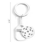 MUCOOS Pickleball Keychain Perfect Pickleball Accessories Gifts for Christmas Birthdays Ideal for Pickleball Bag Backpack