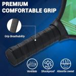 Pickleball Paddles Set of 4,USAPA Approved,4 Indoor&Outdoor Balls, Carrying Bag, 4 Cooling Towels,4 Pack Paddles,Pickleball Paddles,Gifts for Beginner&Pro