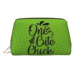 FAIOJA Pickleball Queen PVC Leather Clutch Zipper Makeup Bag For Women (Large) Portable Toiletry Bag With Divided Pockets Travel Storage Pouch