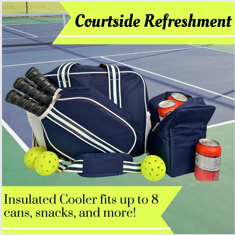 Stay Golden Co. Navy Blue Pickleball Bag