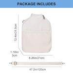 LAKE OF FIRE Pickleball Paddle Cover Crossbody bag with Adjustable Strap Pickle ball Sling Bag Lightweight Pickleball Gifts for Men and Women