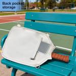 LAKE OF FIRE Pickleball Paddle Cover Crossbody bag with Adjustable Strap Pickle ball Sling Bag Lightweight Pickleball Gifts for Men and Women