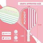 Pickleball Paddles Set of 4,USAPA Approved,4 Indoor&Outdoor Balls, Carrying Bag, 4 Cooling Towels,4 Pack Paddles,Pickleball Paddles Pack Gifts for Beginner&Pro