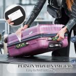 2-Pack Retro Pickleball Print Neoprene Luggage Handle Wraps,Travel Accessories for Suitcases,Bags