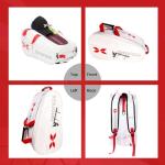 Arronax Pickleball Backpack, Duffle Bag for Pickleball Paddles, Accessories - Padded Compartment with Space for 3+ Paddles, Shoes, More, Suitable for men and women (White)