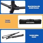 Eastgoing 10 ft Mini Portable Soccer Tennis Net | Mini Pickleball Net System with Carrying Bag for Driveway Backyard. Easy Assemble Beach Tennis Net | Tennis Practice for Indoor and Outdoor