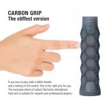 Hesacore Pickleball Paddle Carbon Grip - 5.25in - Stiff Feel - Supports Tennis Elbow, Enhances Grip Strength, Reduces Vibration with Finger Support and Anti-Sweat - Medium