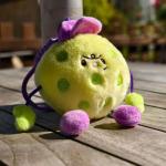 RORLAND Pickleball Funny Gift for Women or Men | Pickleball Plush Tote Bag Charm or Keychain | Ideal Gift for Pickle ball Lover, Partner or Teammates