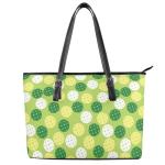 Eritanaer Pickleball Tote Bag for Women, Top Handle Handbags Hobo Laptop Bag Large PU Leather Computer Bags Purse Briefcase