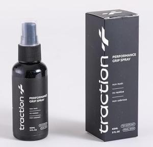 Traction+ Premium Shoe Grip Spray – Trusted by Collegiate & Pro Athletes | Restores Squeaky Court Traction | Natural, Odorless Anti-Slip Spray for Basketball, Volleyball & Pickleball