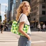 Eritanaer Pickleball Tote Bag for Women, Top Handle Handbags Hobo Laptop Bag Large PU Leather Computer Bags Purse Briefcase