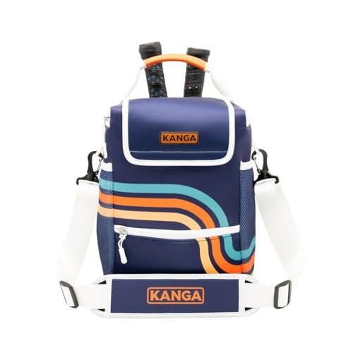 Kanga Pickleball Cooler Bag – Insulated Drink & Gear Tote Holds 1–2 Paddles, 12-Pack Capacity, Leakproof Liner, Smart Storage for Pickleball Accessories, Men & Women Picklepall Tote Bag