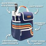 Kanga Pickleball Cooler Bag – Insulated Drink & Gear Tote Holds 1–2 Paddles, 12-Pack Capacity, Leakproof Liner, Smart Storage for Pickleball Accessories, Men & Women Picklepall Tote Bag