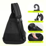 Himal Pickleball Bag Adjustable, Pickleball Backpack with Water Bottle Holder for Men and Women (black)