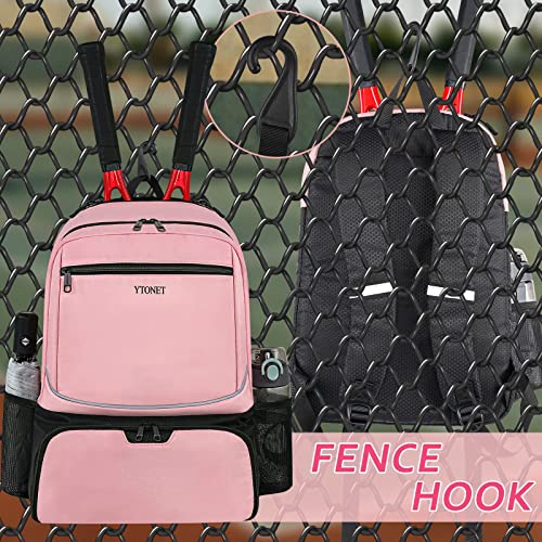 Ytonet Pickleball Bag: Backpack for 2 Paddles & Gear
