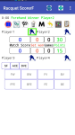 Racquet Game Scorer (Tennis,Table Tennis,Badminton,PickleBall and Squash)