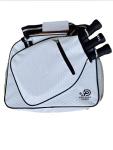 Pickleball - "Empowered" - Designer Women's Premium Side-Pocket Duffle Bag | Made Exclusively For Pickleball! | Includes a "Fitted" Paddle Case Designed To Store And Protect Your Paddles.