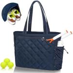 megarte Tennis Tote Bag With Shoe Compartment For Men & Women Waterproof Tennis Tote Holds 2-4 Rackets With Shoe Compartment & Wet Pocket, Sports Travel Duffle Fits 15.6" Laptop, Pickleball Tote