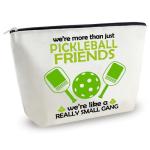 Yoxiumi Pickleball Gifts for Women Pickleball Makeup Bag for Coach Team Player Friends Pickle Ball Gifts Pickle Ball Bags Cool Cosmetic Pouch Snacks Pouch Travel Toiletry Bags Sports Accessories
