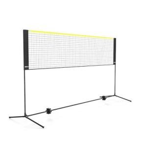 VEVOR Badminton Net, Height Adjustable Volleyball Net, 10ft Wide Foldable Pickleball Net, Portable Easy Setup Tennis Net Set with Poles, Stand and Carry Bag, for Kids Backyard Game Indoor Outdoor Use