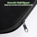 zxbaers Pickleball Paddle Cover, 8.8 x 12in Universal Pickleball Racket Sleeve Neoprene Pickleball Paddle Storage Bag Fit for Most USAPA Standard Pickleball Paddle Accessories(2 Pack)