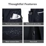 KAVIGOR Pickleball Bag, Quilted Pickleball Backpack with Shoe Compartment & Waterproof Pocket, Pickle Ball Paddle Bag Fits 2 to 4 Paddles for Women and Men