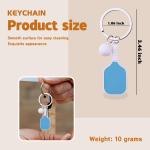 Pickleball Christmas Gifts for Men Women Friends Small Pickle Ball Keychain for Purse Backpack Accessories for Men Boys Pickleball Valentines Day Gifts for Him Boyfriend Pickle Ball Lovers Gift