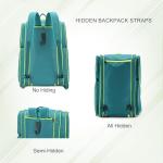 TILDOSAC Versatile Pickleball Backpack For Sport, Large Paddles Duffle Bag With Shoes Compartment For Travel Green