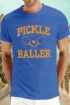 TIEEI Pickleball Shirts for Men Pickleball Player Themed T-Shirt Paddleball Lover Tee Tops