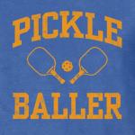 TIEEI Pickleball Shirts for Men Pickleball Player Themed T-Shirt Paddleball Lover Tee Tops